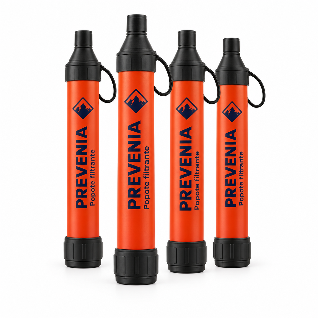 Kit familiar de 4 popotes filtrantes Prevenia
